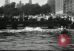 Image of marathon swim New York City USA, 1930, second 10 stock footage video 65675032155