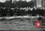 Image of marathon swim New York City USA, 1930, second 12 stock footage video 65675032155