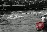 Image of marathon swim New York City USA, 1930, second 24 stock footage video 65675032155