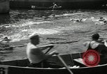 Image of marathon swim New York City USA, 1930, second 28 stock footage video 65675032155