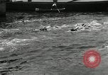 Image of marathon swim New York City USA, 1930, second 32 stock footage video 65675032155