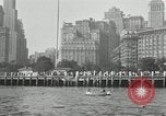 Image of marathon swim New York City USA, 1930, second 40 stock footage video 65675032155