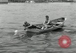 Image of marathon swim New York City USA, 1930, second 46 stock footage video 65675032155