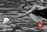 Image of marathon swim New York City USA, 1930, second 49 stock footage video 65675032155