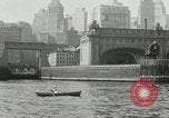 Image of marathon swim New York City USA, 1930, second 56 stock footage video 65675032155