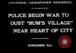 Image of Chicago homeless settlement in Great Depression Chicago Illinois USA, 1930, second 1 stock footage video 65675032156
