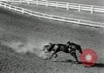 Image of frontier days meet Cheyenne Wyoming USA, 1930, second 40 stock footage video 65675032165