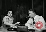 Image of sexual harassment in the workplace United States USA, 1950, second 9 stock footage video 65675032176