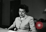 Image of sexual harassment in the workplace United States USA, 1950, second 42 stock footage video 65675032176