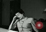 Image of sexual harassment in the workplace United States USA, 1950, second 44 stock footage video 65675032176