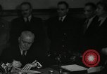 Immagine di 1948 trattato di assistenza reciproca tra la Romania e l'Unione Sovietica Mosca Russia Unione Sovietica, 1948, secondo 1 filmato di repertorio 65675032177