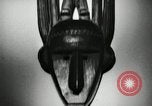 Image of African ceremonial masks United States USA, 1954, second 3 stock footage video 65675032180