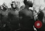 Image of ceremonial dance Africa, 1950, second 9 stock footage video 65675032183