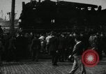 Image of unemployed men during great depression Newark New Jersey USA, 1937, second 1 stock footage video 65675032186