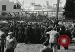 Image of unemployed men during great depression Newark New Jersey USA, 1937, second 5 stock footage video 65675032186