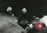 Image of unemployed men during great depression Newark New Jersey USA, 1937, second 32 stock footage video 65675032186