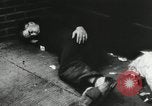 Image of unemployed men during great depression Newark New Jersey USA, 1937, second 43 stock footage video 65675032186
