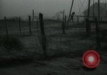 Image of debris in fence during dust bowl Dalhart Texas USA, 1937, second 25 stock footage video 65675032195