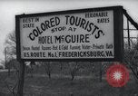 Immagine di Jim Crow legge segni Richmond Virginia USA, 1939, secondo 57 filmato di repertorio 65675032239