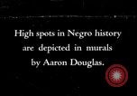 Standbild Aaron Douglas Farben Aspekte der Negro Leben United States USA, 1937, aus Sekunde 1 historischem Filmmaterial Videoclip 65675032260