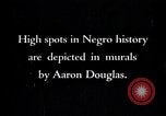 Standbild Aaron Douglas Farben Aspekte der Negro Leben United States USA, 1937, aus Sekunde 6 historischem Filmmaterial Videoclip 65675032260
