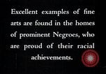 Standbild Negro Künstler United States USA, 1937, aus Sekunde 4 historischem Filmmaterial Videoclip 65675032267