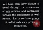Image Prévention des maladies New York United States USA, 1924, de la seconde 24 séquences d'archives historiques vidéo 65675032269