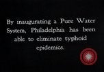 Standbild Prävention von Krankheiten Philadelphia Pennsylvania USA, 1924, aus Sekunde 4 historischem Filmmaterial Videoclip 65675032270