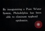 Standbild Prävention von Krankheiten Philadelphia Pennsylvania USA, 1924, aus Sekunde 7 historischem Filmmaterial Videoclip 65675032270