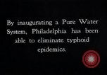 Standbild Prävention von Krankheiten Philadelphia Pennsylvania USA, 1924, aus Sekunde 8 historischem Filmmaterial Videoclip 65675032270