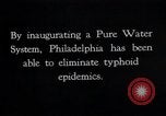 Standbild Prävention von Krankheiten Philadelphia Pennsylvania USA, 1924, aus Sekunde 10 historischem Filmmaterial Videoclip 65675032270