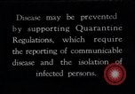 Image Prévention des maladies New York United States USA, 1924, de la seconde 1 séquences d'archives historiques vidéo 65675032272