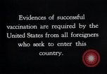 Image Prévention des maladies United States USA, 1924, de la seconde 3 séquences d'archives historiques vidéo 65675032273