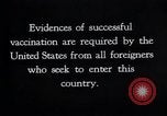 Image Prévention des maladies United States USA, 1924, de la seconde 5 séquences d'archives historiques vidéo 65675032273