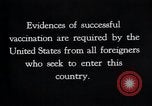 Image Prévention des maladies United States USA, 1924, de la seconde 8 séquences d'archives historiques vidéo 65675032273