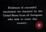 Image Prévention des maladies United States USA, 1924, de la seconde 9 séquences d'archives historiques vidéo 65675032273