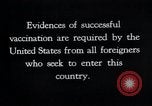 Image Prévention des maladies United States USA, 1924, de la seconde 13 séquences d'archives historiques vidéo 65675032273