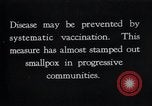 Image Prévention des maladies New York United States USA, 1924, de la seconde 1 séquences d'archives historiques vidéo 65675032274