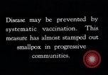 Image Prévention des maladies New York United States USA, 1924, de la seconde 18 séquences d'archives historiques vidéo 65675032274