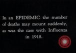 Image Tableau des décès de la grippe espagnole de 1918 à New York New York City USA, 1924, de la seconde 4 séquences d'archives historiques vidéo 65675032277