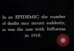 Image Tableau des décès de la grippe espagnole de 1918 à New York New York City USA, 1924, de la seconde 5 séquences d'archives historiques vidéo 65675032277