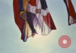 Image Les drapeaux sur le bâtiment Washington DC USA, 1974, de la seconde 19 séquences d'archives historiques vidéo 65675032278