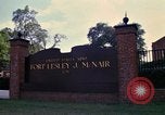 Standbild Fort Lesley J McNair Washington DC USA, 1974, aus Sekunde 17 historischem Filmmaterial Videoclip 65675032281