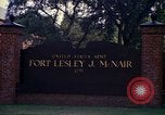 Standbild Fort Lesley J McNair Washington DC USA, 1974, aus Sekunde 58 historischem Filmmaterial Videoclip 65675032281