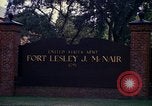 Standbild Fort Lesley J McNair Washington DC USA, 1974, aus Sekunde 59 historischem Filmmaterial Videoclip 65675032281