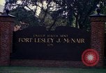 Standbild Fort Lesley J McNair Washington DC USA, 1974, aus Sekunde 60 historischem Filmmaterial Videoclip 65675032281