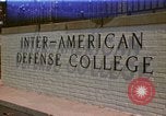 Standbild Inter-American Defense College Washington DC USA, 1974, aus Sekunde 1 historischem Filmmaterial Videoclip 65675032283