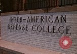 Standbild Inter-American Defense College Washington DC USA, 1974, aus Sekunde 3 historischem Filmmaterial Videoclip 65675032283