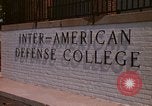 Standbild Inter-American Defense College Washington DC USA, 1974, aus Sekunde 4 historischem Filmmaterial Videoclip 65675032283