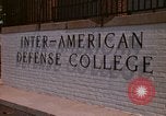 Standbild Inter-American Defense College Washington DC USA, 1974, aus Sekunde 6 historischem Filmmaterial Videoclip 65675032283
